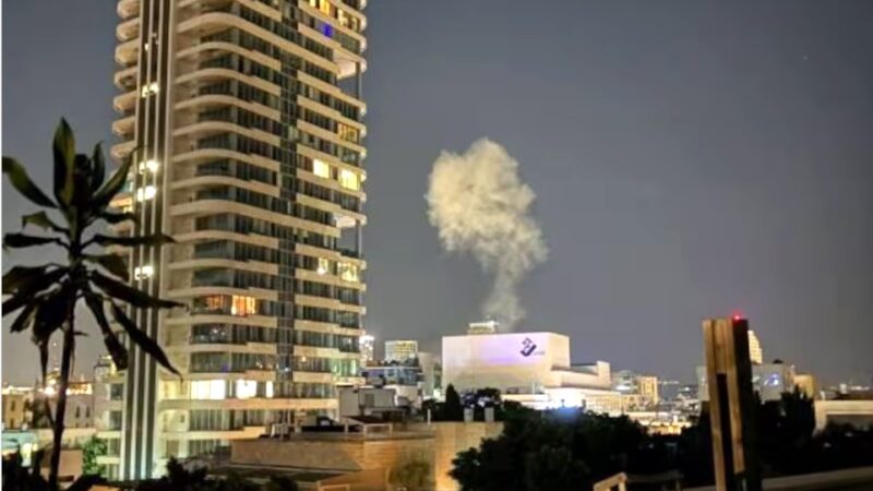 Tensión en Medio Oriente: reportan una explosión en Tel Aviv cerca de la embajada de EE.UU.