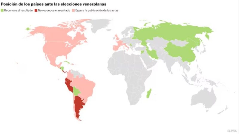 El chavismo se atrinchera ante el clamor mundial por un recuento transparente y una salida negociada