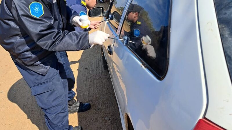 REQUISA VEHICULAR CON RESULTADO POSITIVO