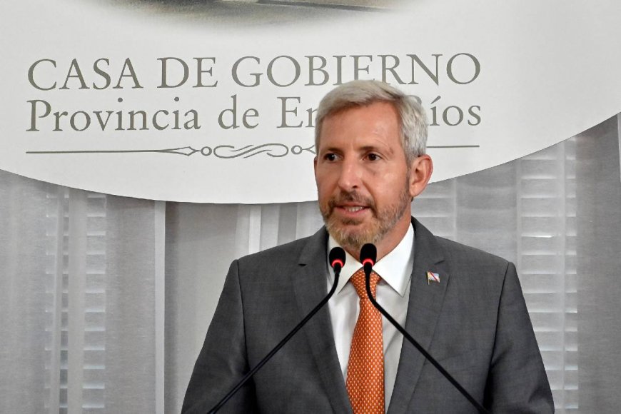 Frigerio pidió “darle una oportunidad” al gobierno nacional y habló sobre la economía de la Provincia