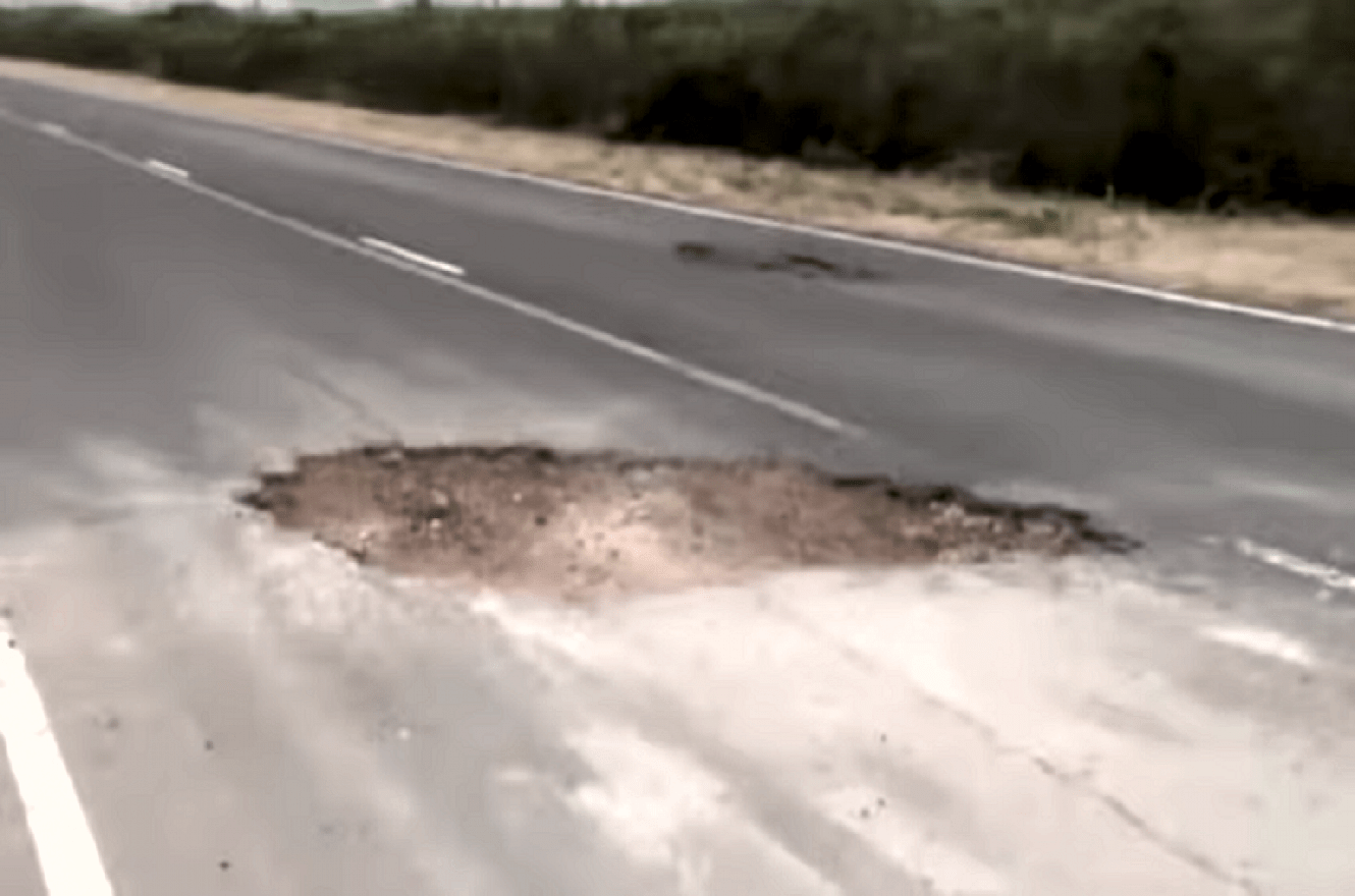 Gualeguaychú: advierten sobre el riesgo que representa el estado deplorable de la ruta 51