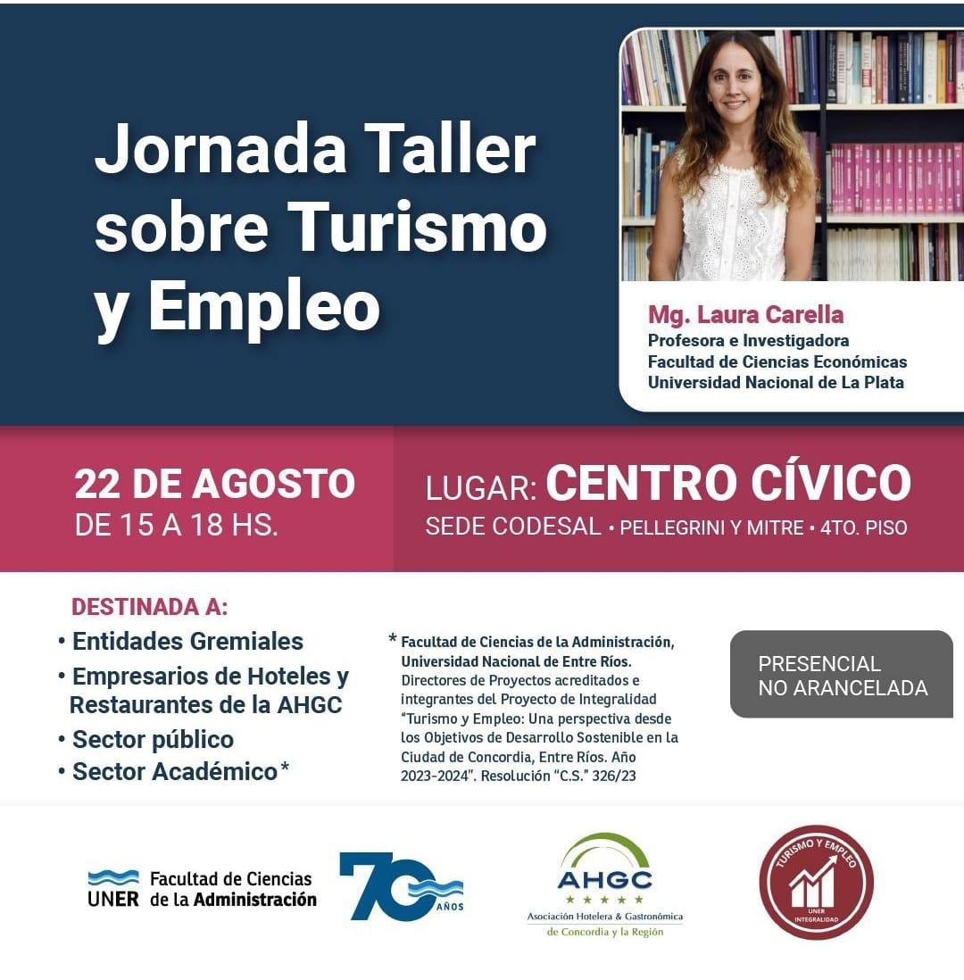 TURISMO Y EMPLEO: UNA PERSPECTIVA DESDE LOS OBJETIVOS DE DESARROLLO SOSTENIBLE EN CONCORDIA