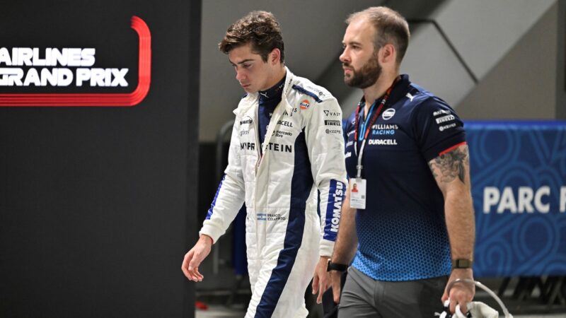 El elogio de Williams para Franco Colapinto tras la qualy en Singapur