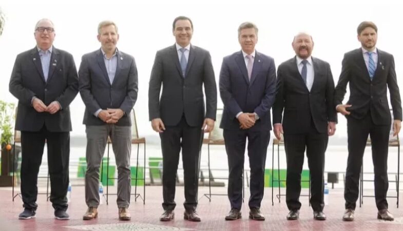 Frigerio y cinco gobernadores anunciaron la creación de la Región Litoral