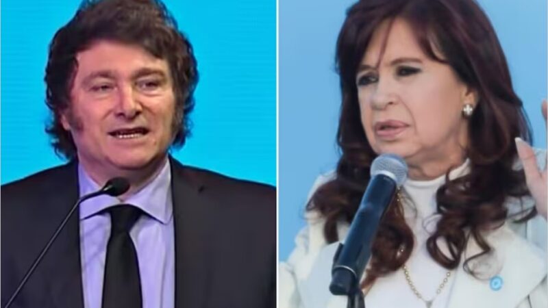 Javier Milei le respondió a Cristina Kirchner y se defendió de sus declaraciones sobre el kirchnerismo: “Le cuesta más entender una metáfora que mostrar su título”