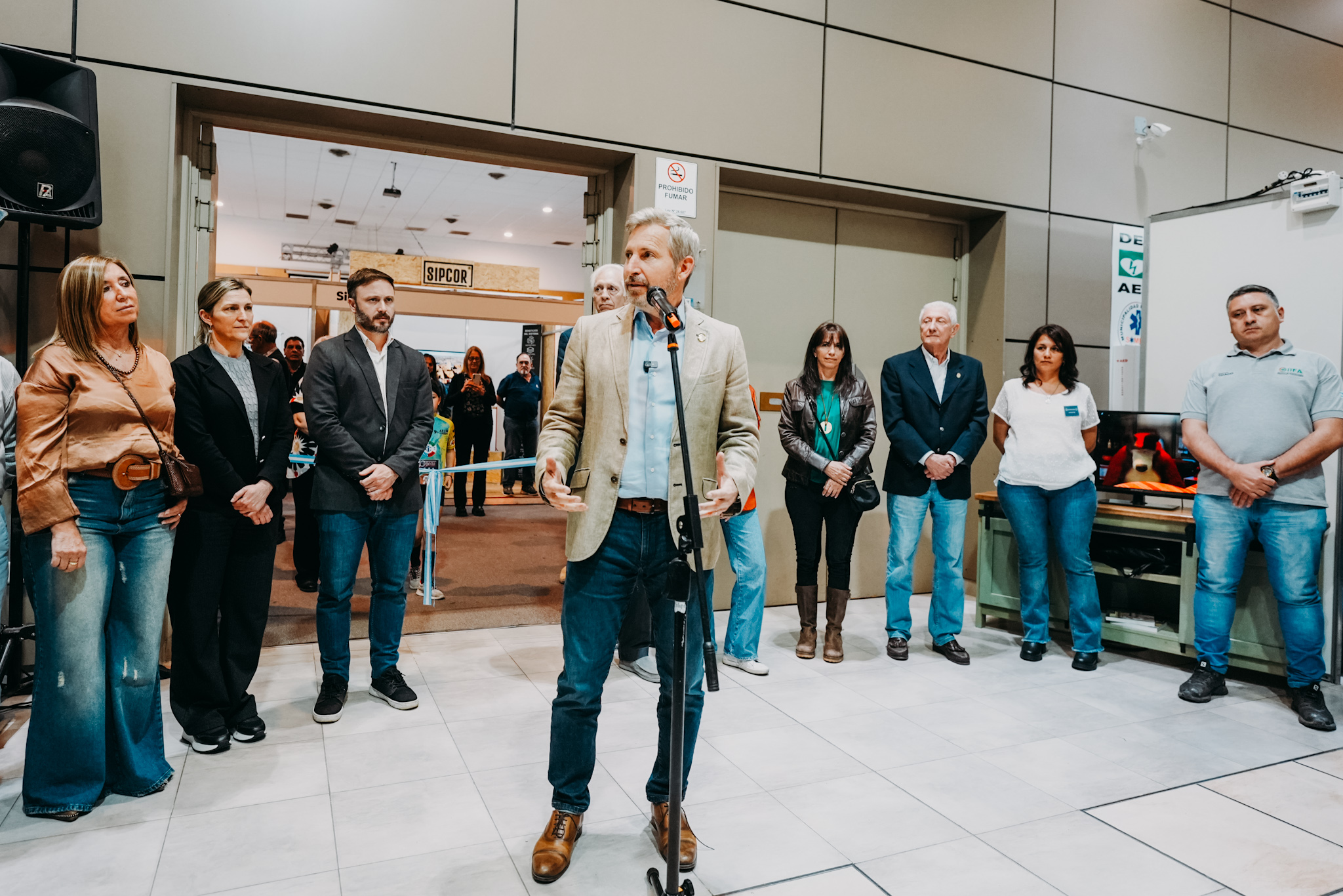 El gobernador Frigerio encabezó el acto de apertura de la Expo Madera en Concordia