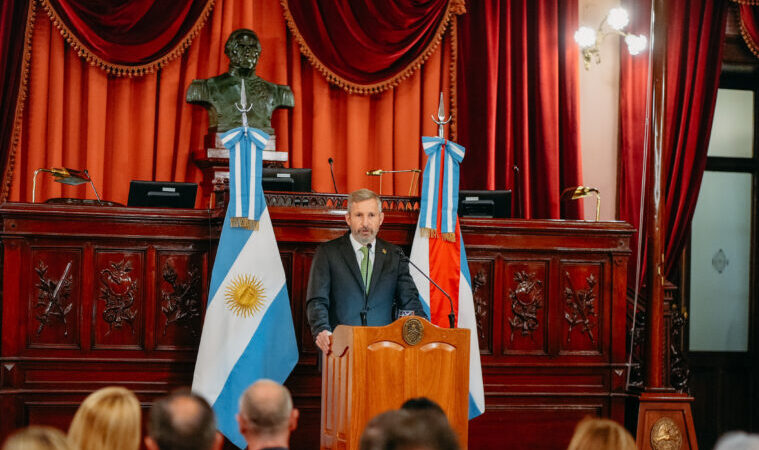 Frigerio presentó el Presupuesto 2025