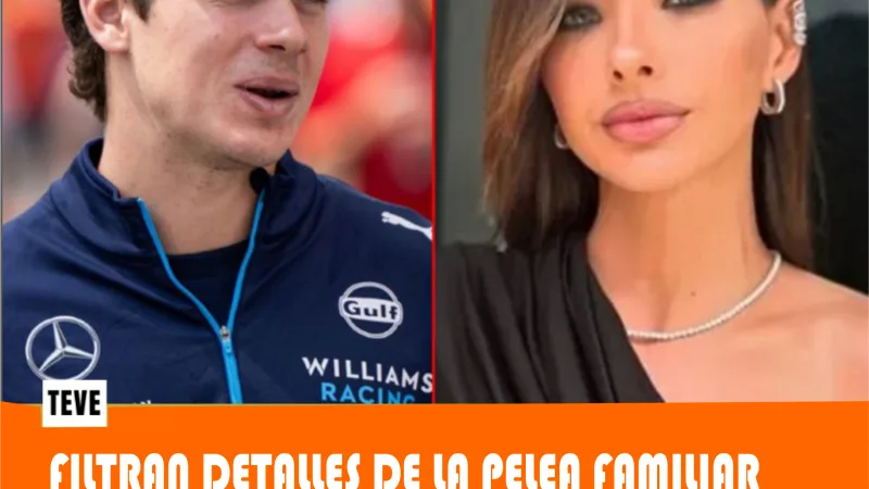 Filtran detalles de la pelea familiar de Franco Colapinto por el romance con la China Suárez