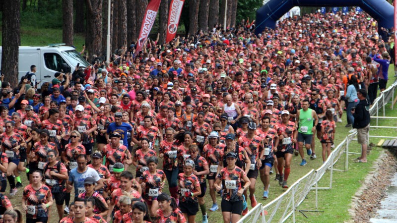 El Perilago de Salto Grande fue escenario de un evento deportivo internacional este fin de semana