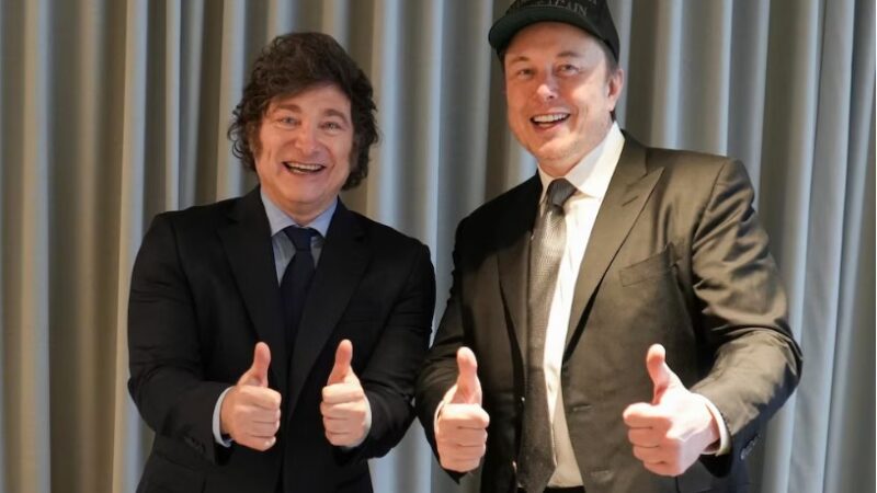 “Amo a Javier Milei”: nuevo elogio de Elon Musk al presidente argentino tras su discurso en una gala en Washington