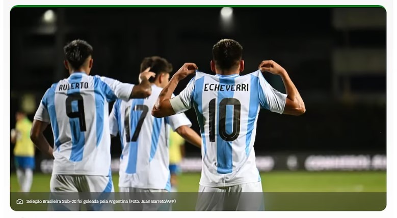 “Humillación”, “aplastados” y “la peor derrota de la historia”: así reflejaron los medios brasileños el 6-0 de Argentina en el Sub 20