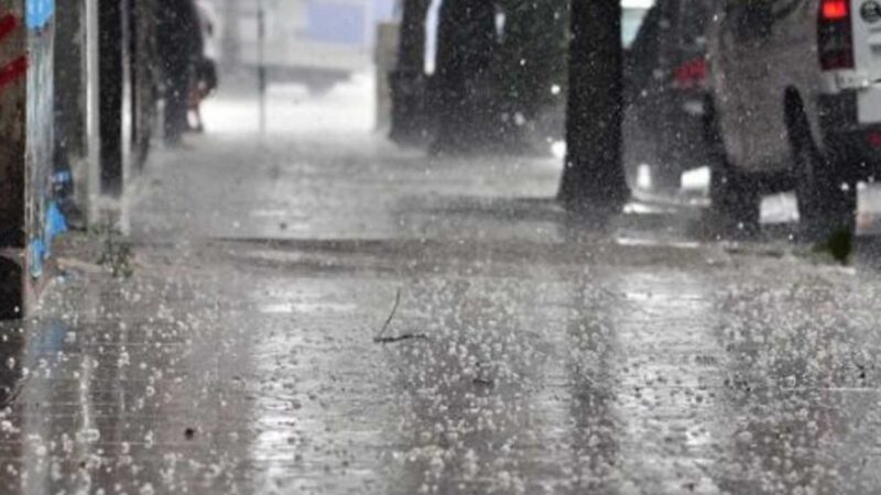 Anuncian tormentas con posibles ráfagas y caída de granizo en diez departamentos de la provincia