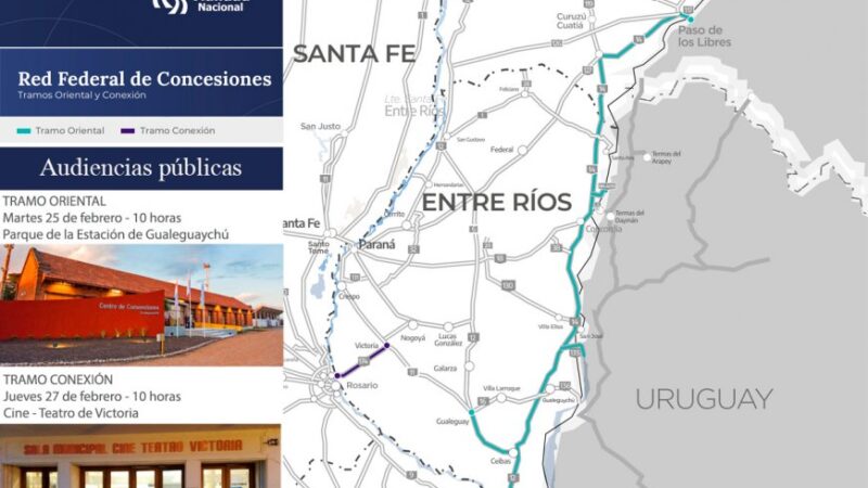 Denuncian que “indebidamente” prohíben la participación virtual en las audiencias públicas de rutas ubicadas en Entre Ríos