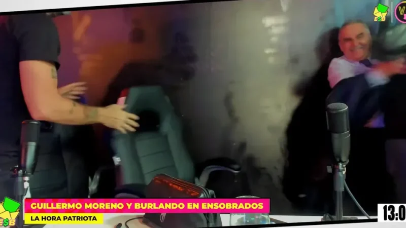 Belliboni se agarró a trompadas otra vez en un streaming: lo increpó un libertario y los tuvo que separar Guillermo Moreno