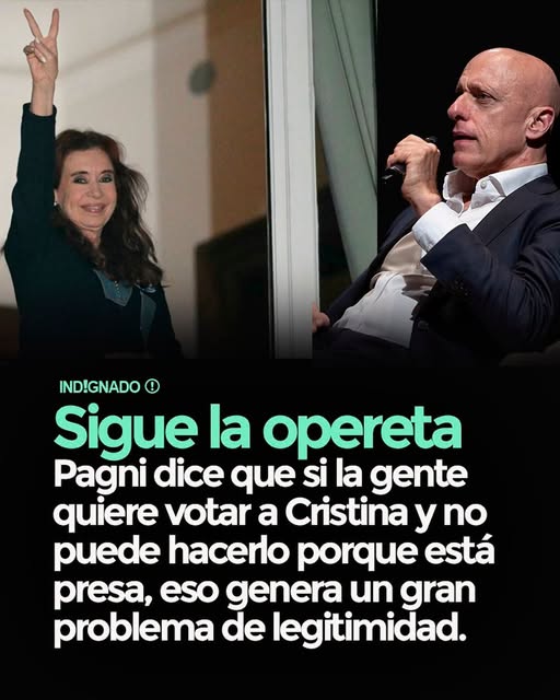 Sigue la opereta. Pagni dice que si la gente quiere votar a Cristina y no puede porque está presa, eso genera un gran problema de legitimidad #AnalisisLitoral, #Rosario, #EntreRios, #SantaFe, #Litoral, #Concordia, #Argentina, #Federalismo, #Noticias, #Periodismo, @rosariotres, @diariolacapital, @eloncecom, @elentrerios, @diarioriouruguay, @infobae, @todonoticias, @lanacion, @lavozcomar, @cadena3com